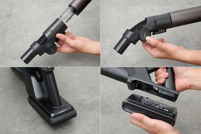 Máy hút bụi lau nhà Samsung Bespoke VS20A95993B/SV Màu Xanh đen