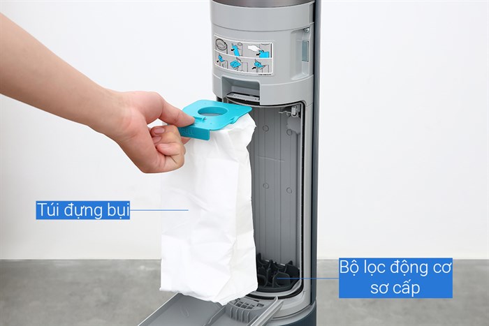 Máy hút bụi lau nhà Samsung Bespoke VS20A95993B/SV Màu Xanh đen