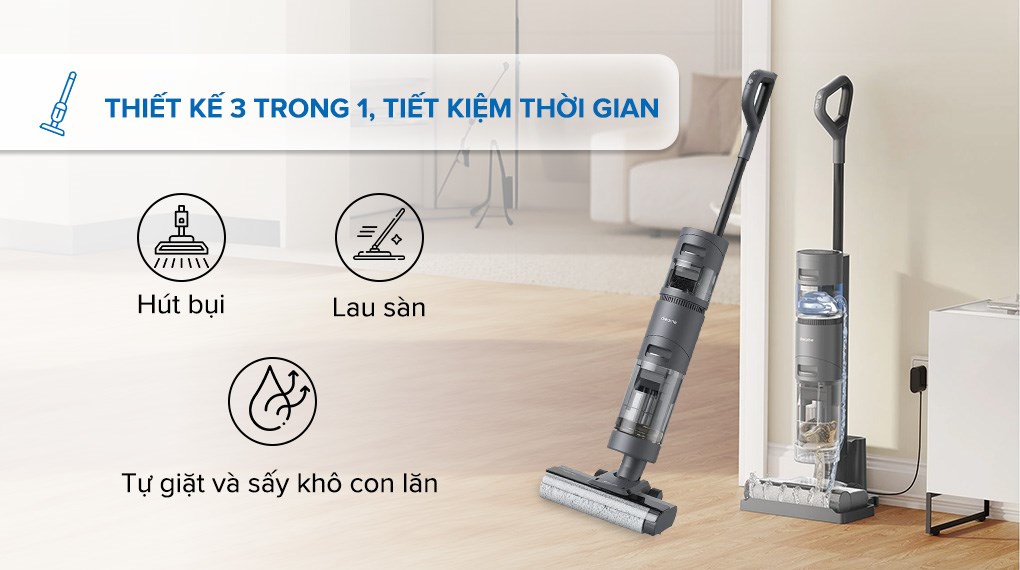 Máy hút bụi lau nhà Dreame H12
