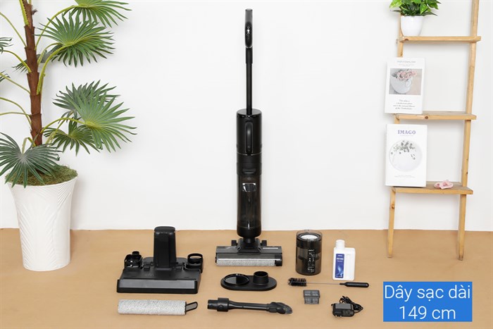 Máy hút bụi lau nhà Dreame M12 Màu Đen