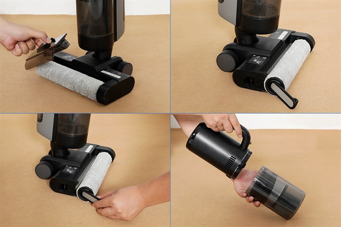 Máy hút bụi lau nhà Dreame M12 Màu Đen