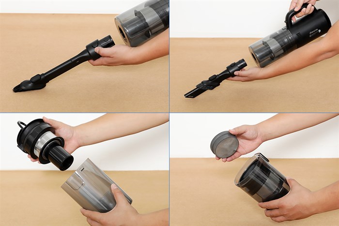 Máy hút bụi lau nhà Dreame M12 Màu Đen