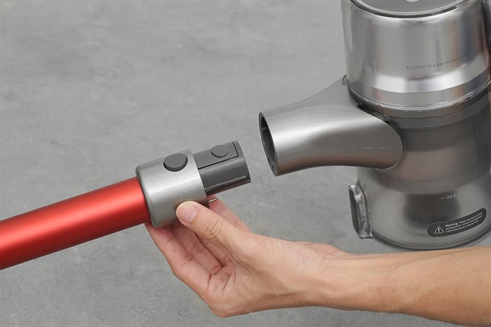 Máy hút bụi không dây Dreame T20 Màu Xám - Đỏ