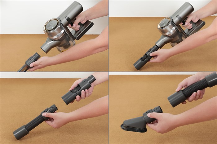 Máy hút bụi không dây Dreame V12 Pro Màu Đen