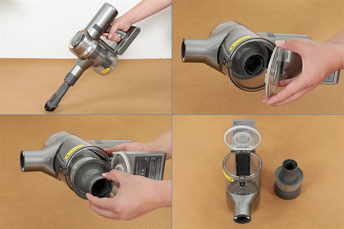 Máy hút bụi không dây Dreame V12 Pro Màu Đen