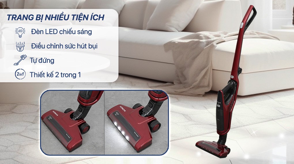 Máy hút bụi không dây Hitachi PV-X85M MRE