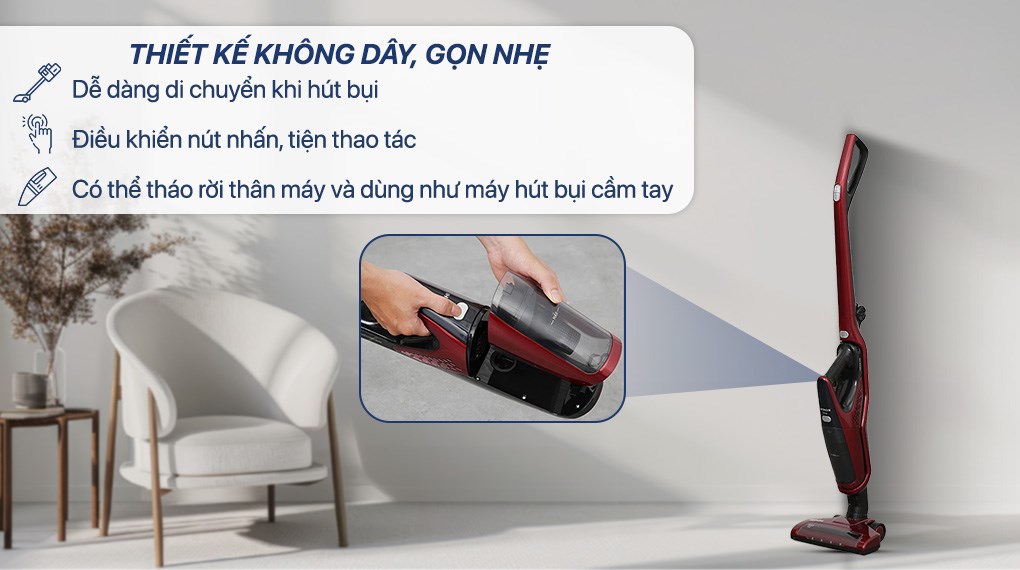 Máy hút bụi không dây Hitachi PV-X85M MRE