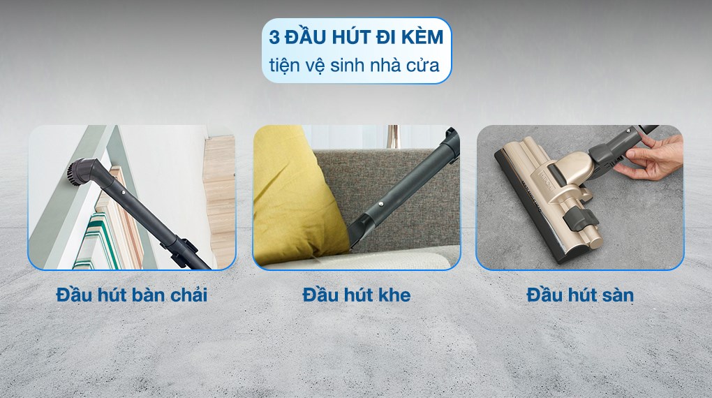 Máy hút bụi công nghiệp Hitachi CV-970Y 24CV TG