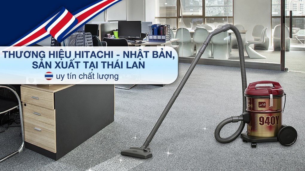 Máy hút bụi công nghiệp Hitachi CV-940Y 24CV WR