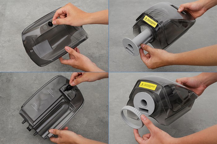 Máy hút và giặt đa năng Uwant B100 Màu Trắng