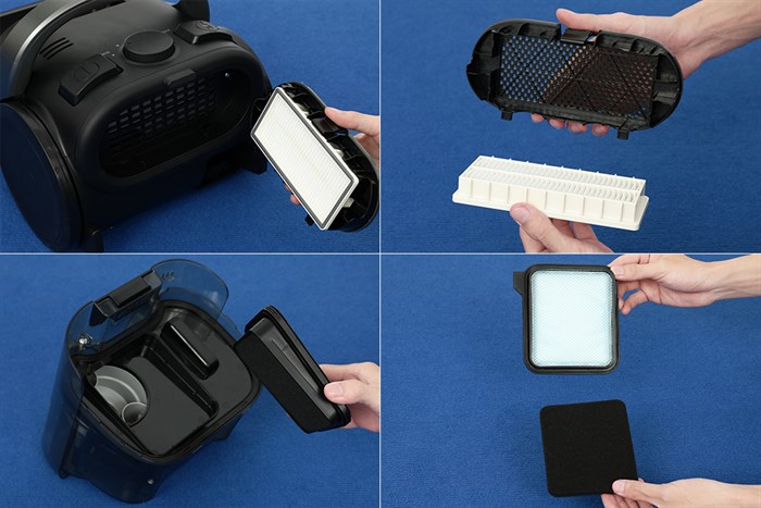 Máy hút bụi dạng hộp Panasonic MC-CL609HN49 Màu Đen - Xám