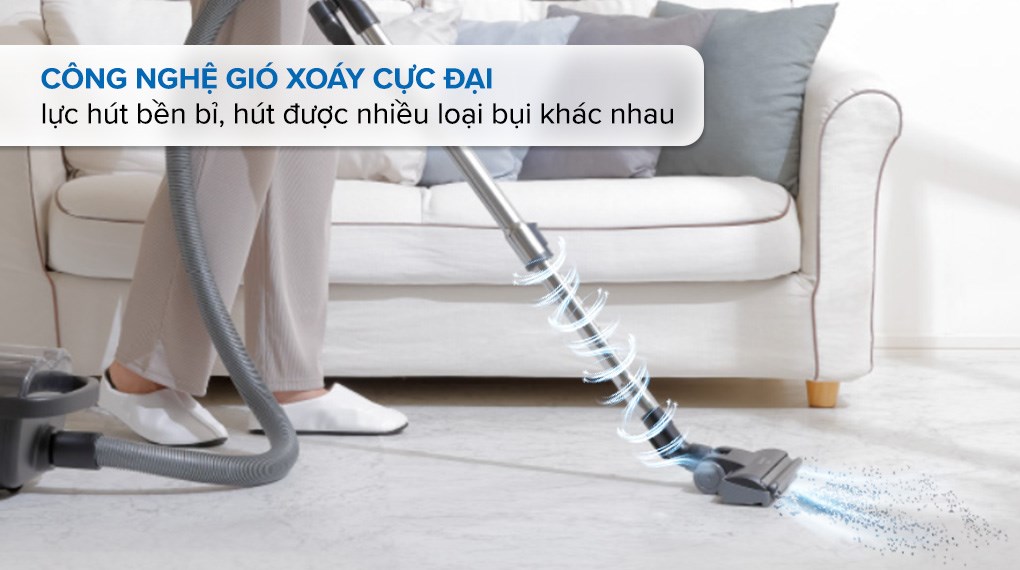 Máy hút bụi dạng hộp Panasonic MC-CL605KN49