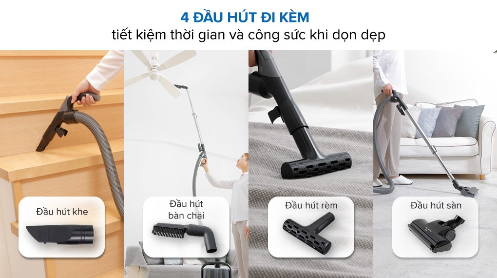 Máy hút bụi dạng hộp Panasonic MC-CL605KN49