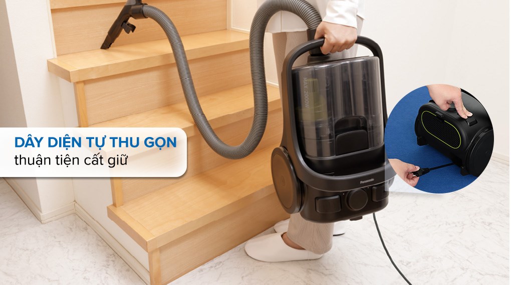 Máy hút bụi dạng hộp Panasonic MC-CL605KN49