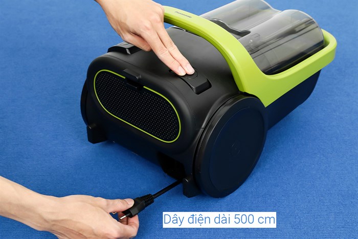 Máy hút bụi dạng hộp Panasonic MC-CL603GN49 Màu Đen - Xanh lá