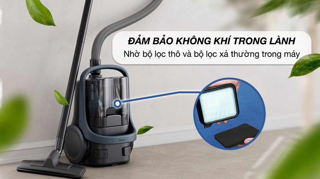 Máy hút bụi dạng hộp Panasonic MC-CL601AN49