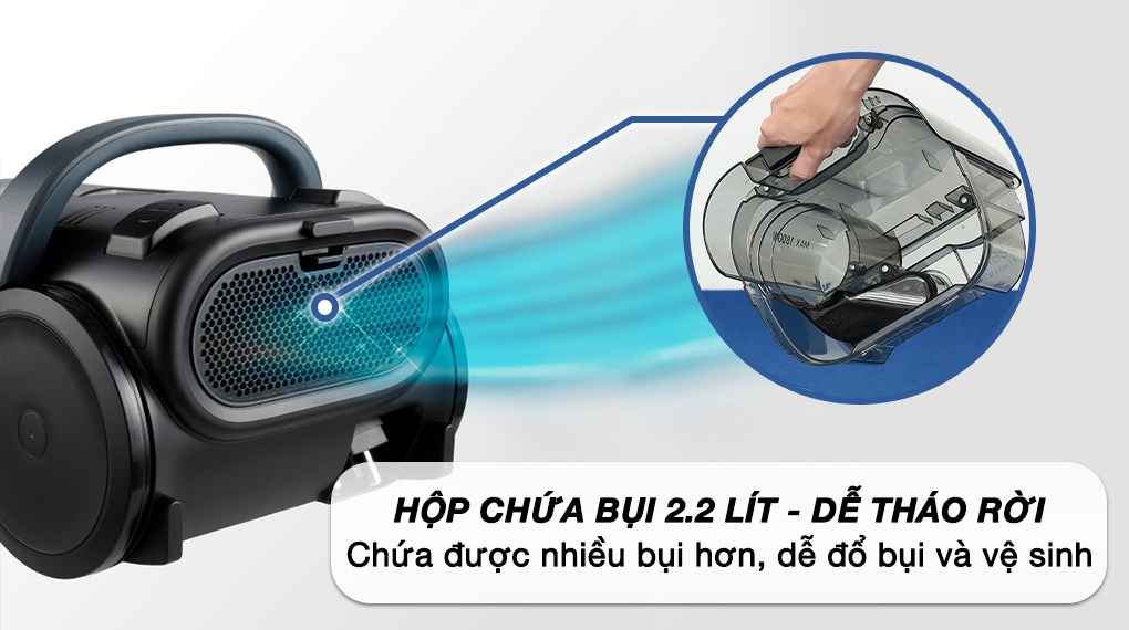 Máy hút bụi dạng hộp Panasonic MC-CL601AN49