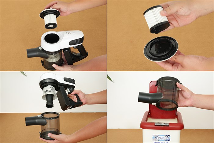 Máy hút bụi không dây Electrolux EFP31212 Màu Trắng