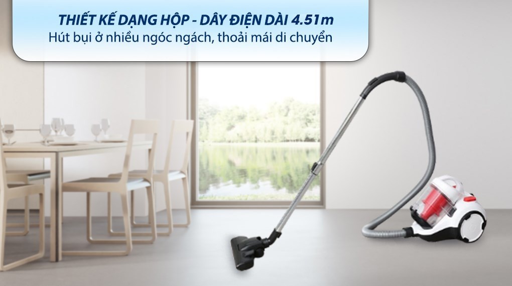 Máy hút bụi dạng hộp Deerma DEM-TJ310W