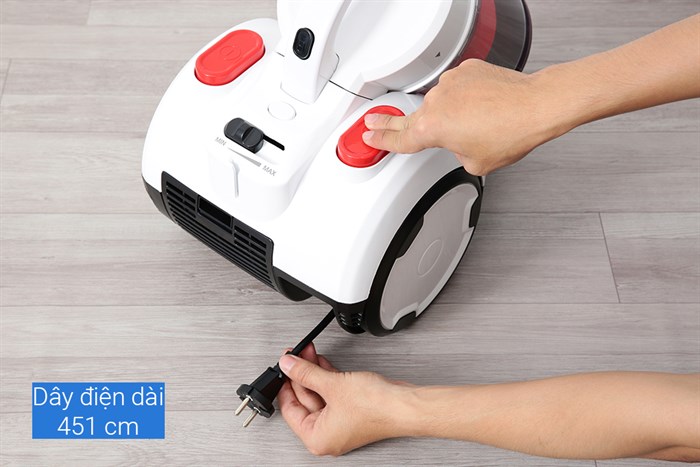 Máy hút bụi dạng hộp Deerma DEM-TJ310W Màu Trắng