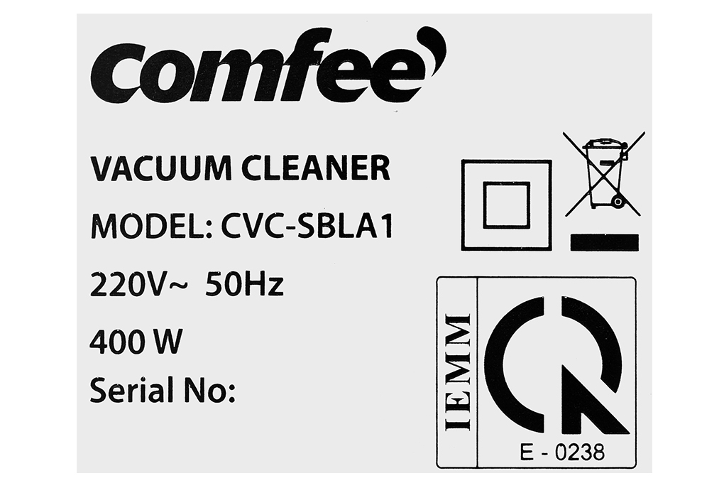 Máy hút bụi cầm tay Comfee CVC-SBLA1(B) Màu Đen