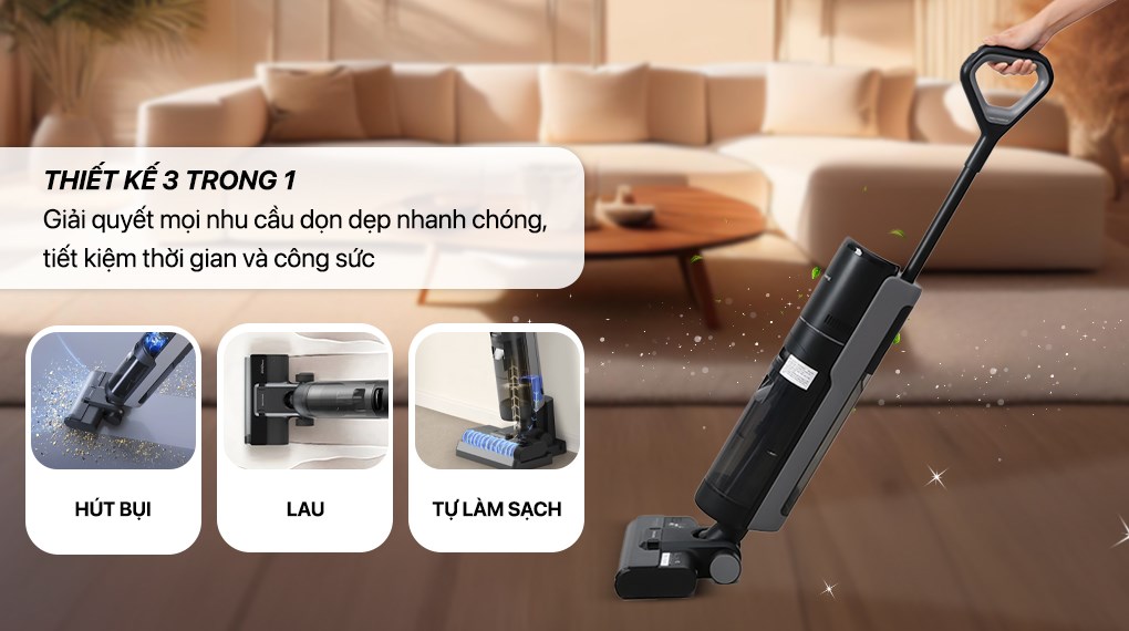 Máy hút bụi lau nhà Dreame H12S AE