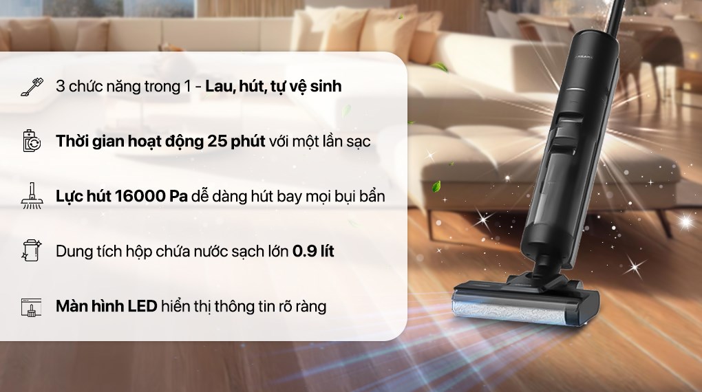 Máy hút bụi lau nhà Dreame H12S AE