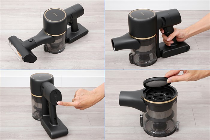 Máy hút bụi không dây Dreame R10 Pro Màu Đen