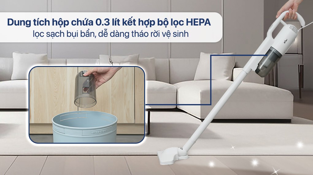 Máy hút bụi cầm tay Bear BVC-B43W1