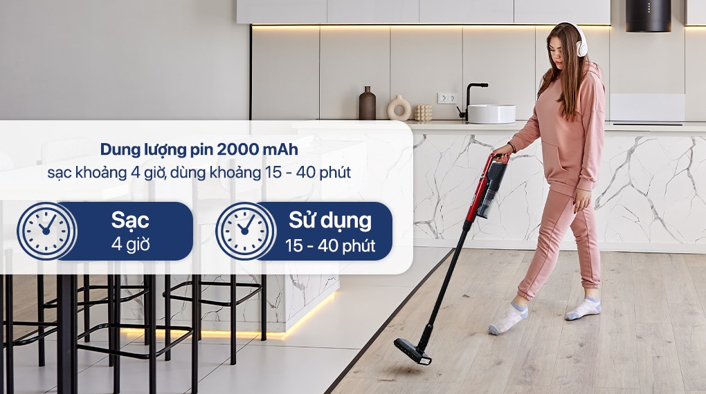 Máy hút bụi không dây Hitachi PV-X95N MRE