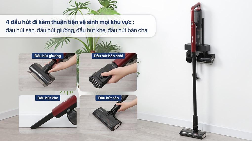 Máy hút bụi không dây Hitachi PV-X95N MRE