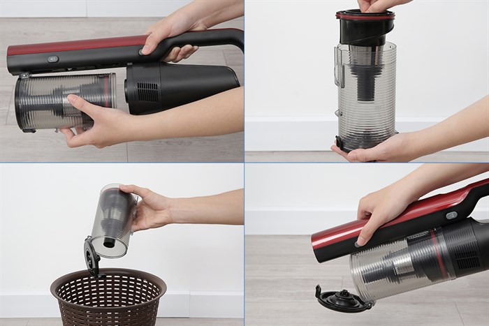 Máy hút bụi không dây Hitachi PV-X95N MRE Màu Đỏ