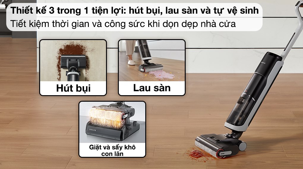 Máy hút bụi lau nhà Dreame H14