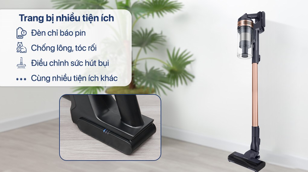 Máy hút bụi không dây Samsung VS15A60AGR7/SV