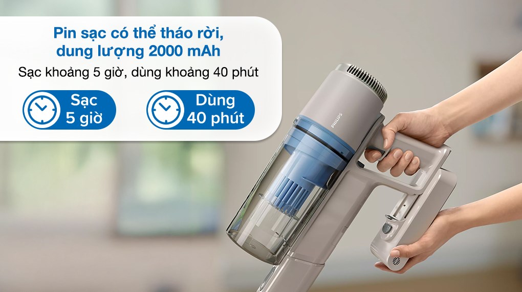 Máy hút bụi không dây Philips XC2011/01