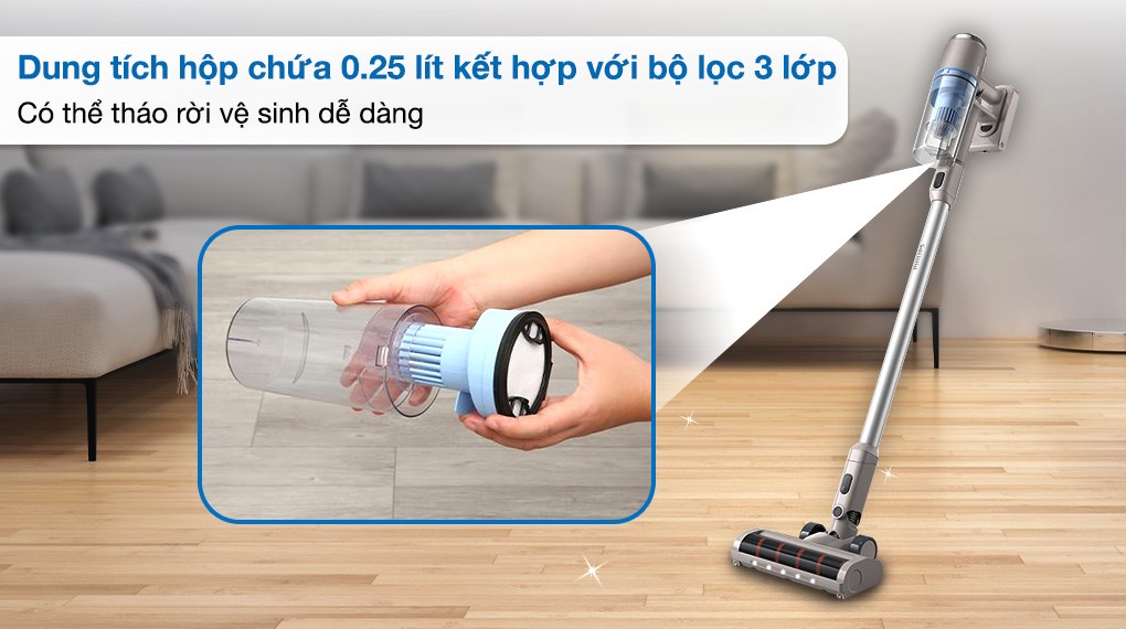 Máy hút bụi không dây Philips XC2011/01