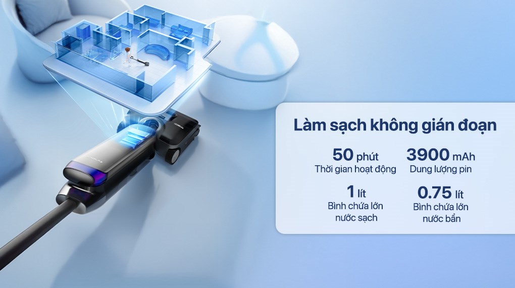 Máy hút bụi lau nhà Tineco Floor One S9 Artist FW2C0200ID