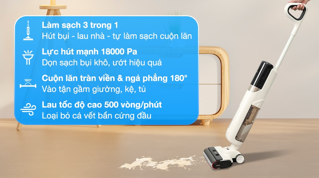 Máy hút bụi lau nhà Mova K30
