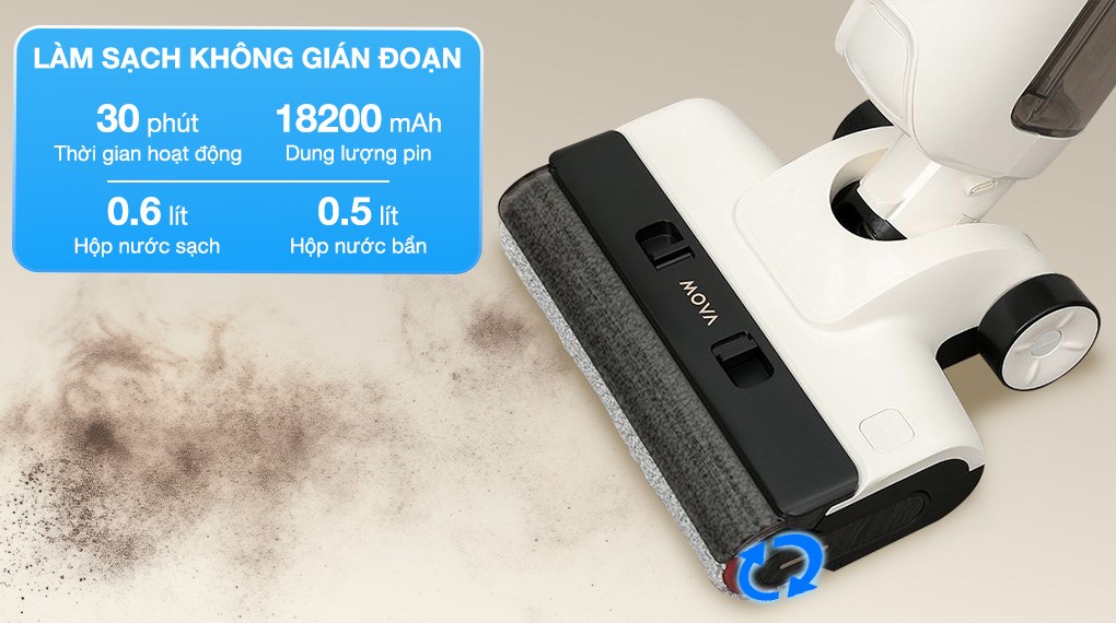 Máy hút bụi lau nhà Mova K30