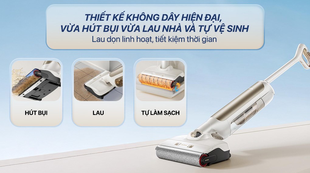 Máy hút bụi lau nhà Mova M10