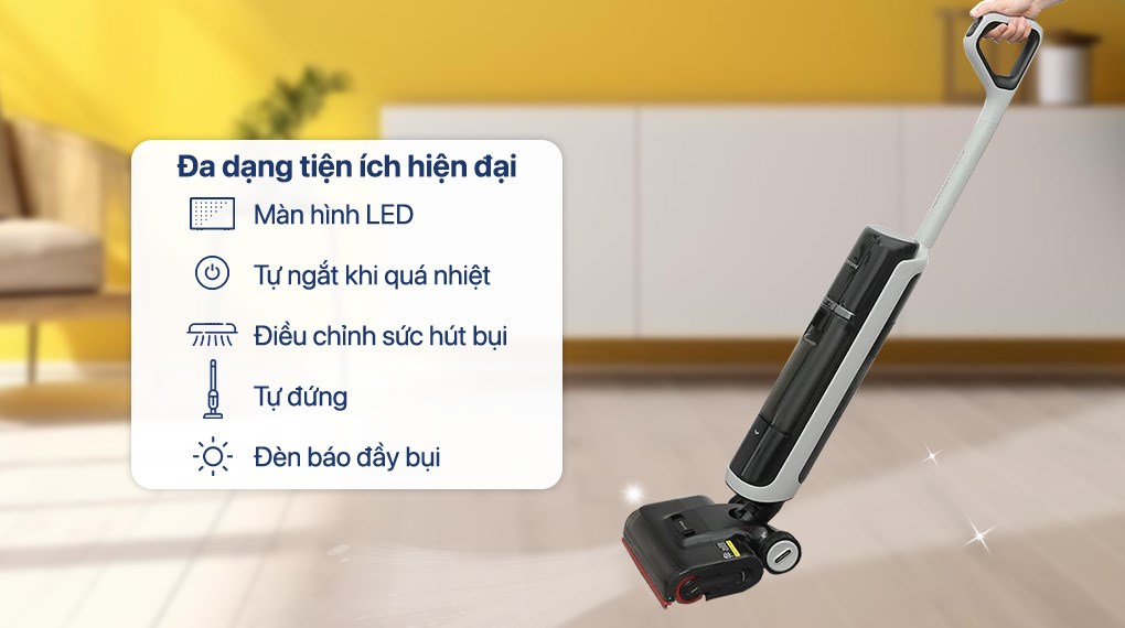 Máy hút bụi lau nhà Dreame H15 Pro Heat