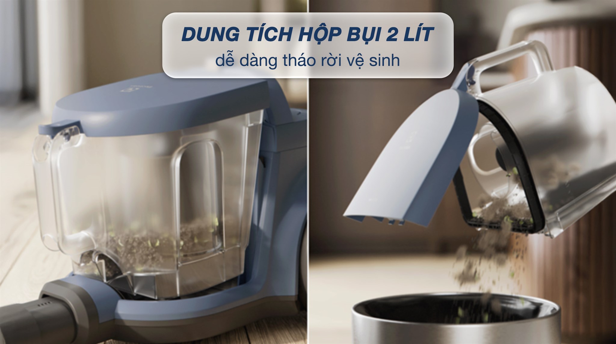 Máy hút bụi dạng hộp Electrolux Clean 500 EFC52512