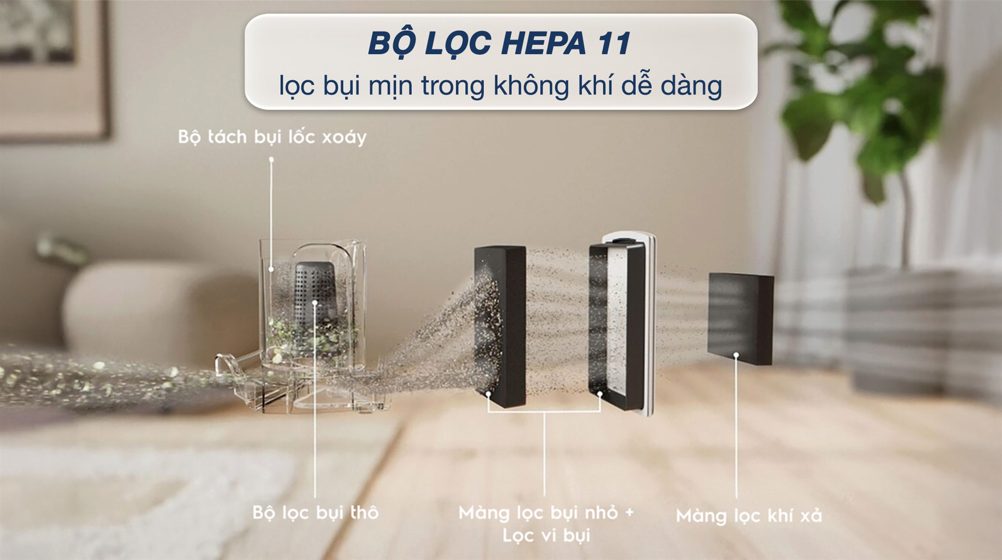 Máy hút bụi dạng hộp Electrolux Clean 500 EFC52512