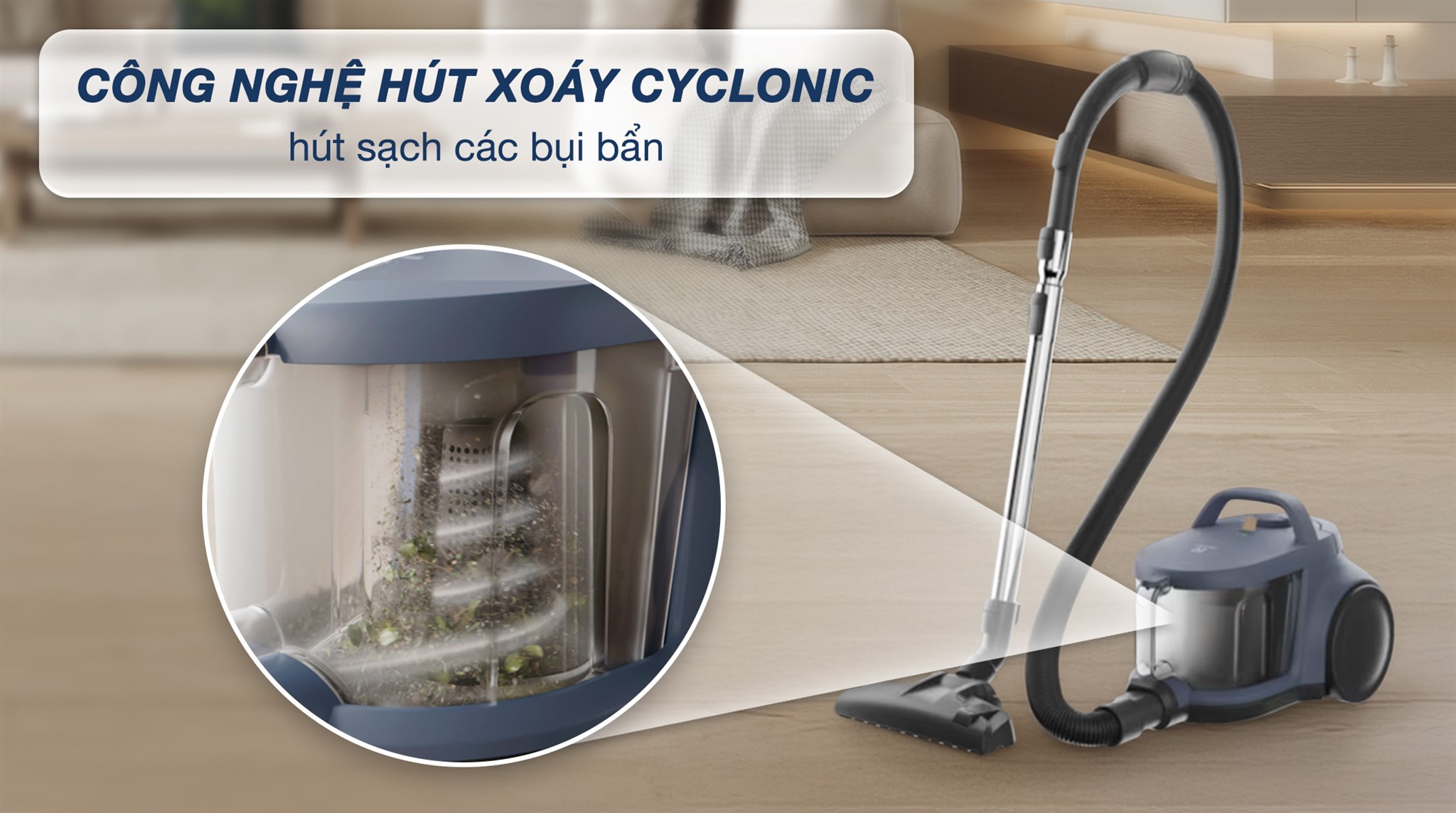 Máy hút bụi dạng hộp Electrolux Clean 500 EFC52512
