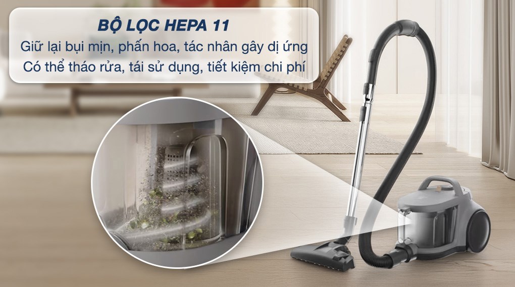 Máy hút bụi dạng hộp Electrolux Clean 500 EFC52614