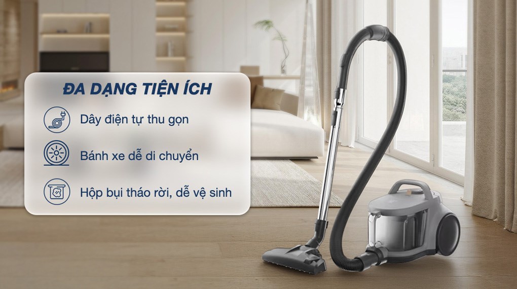 Máy hút bụi dạng hộp Electrolux Clean 500 EFC52614