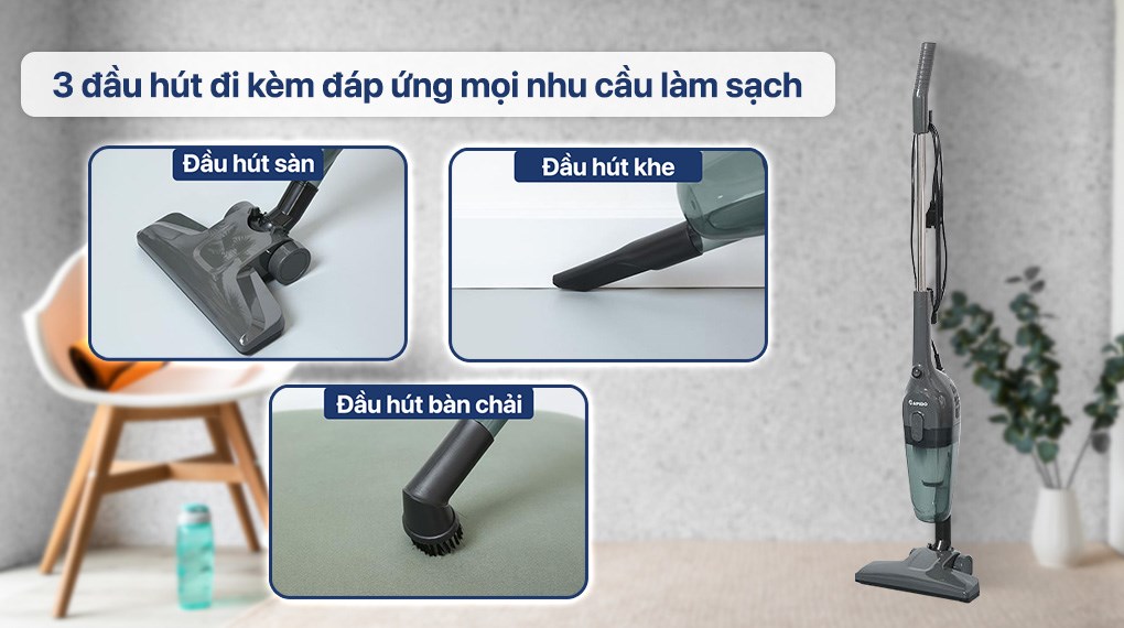 Máy hút bụi cầm tay Rapido RVC-600HD