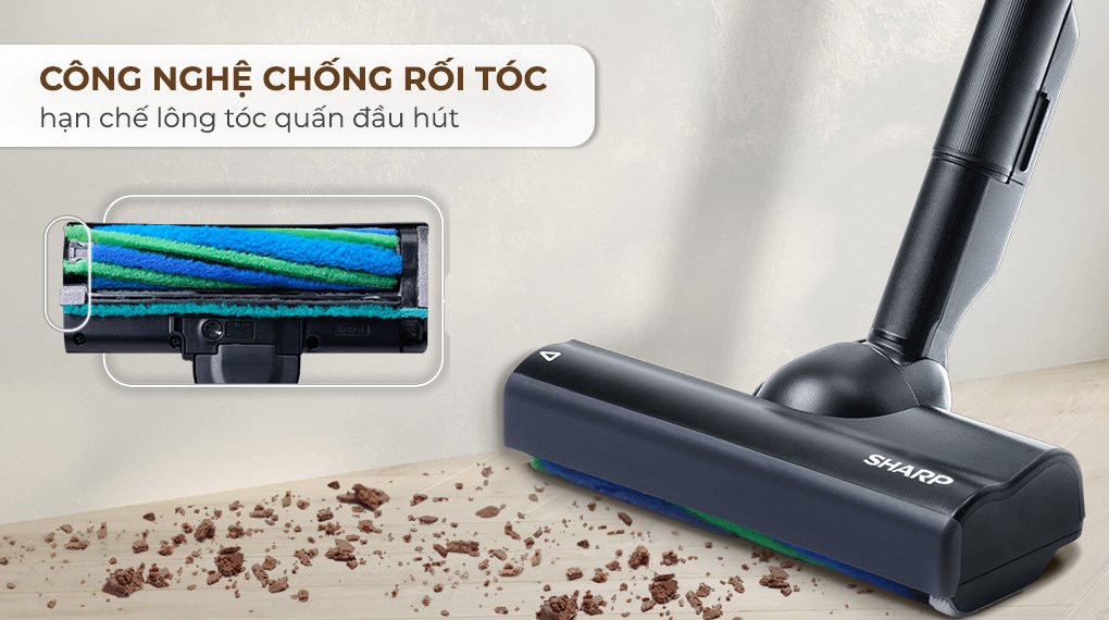 Máy hút bụi không dây Sharp EC-SR10-B