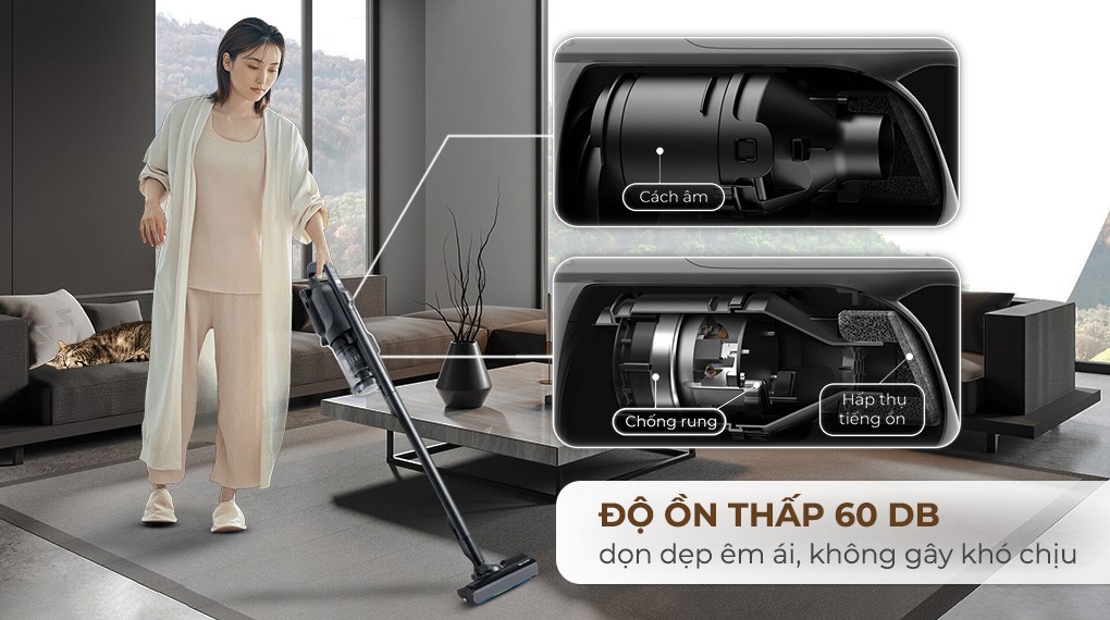 Máy hút bụi không dây Sharp EC-SR10-B