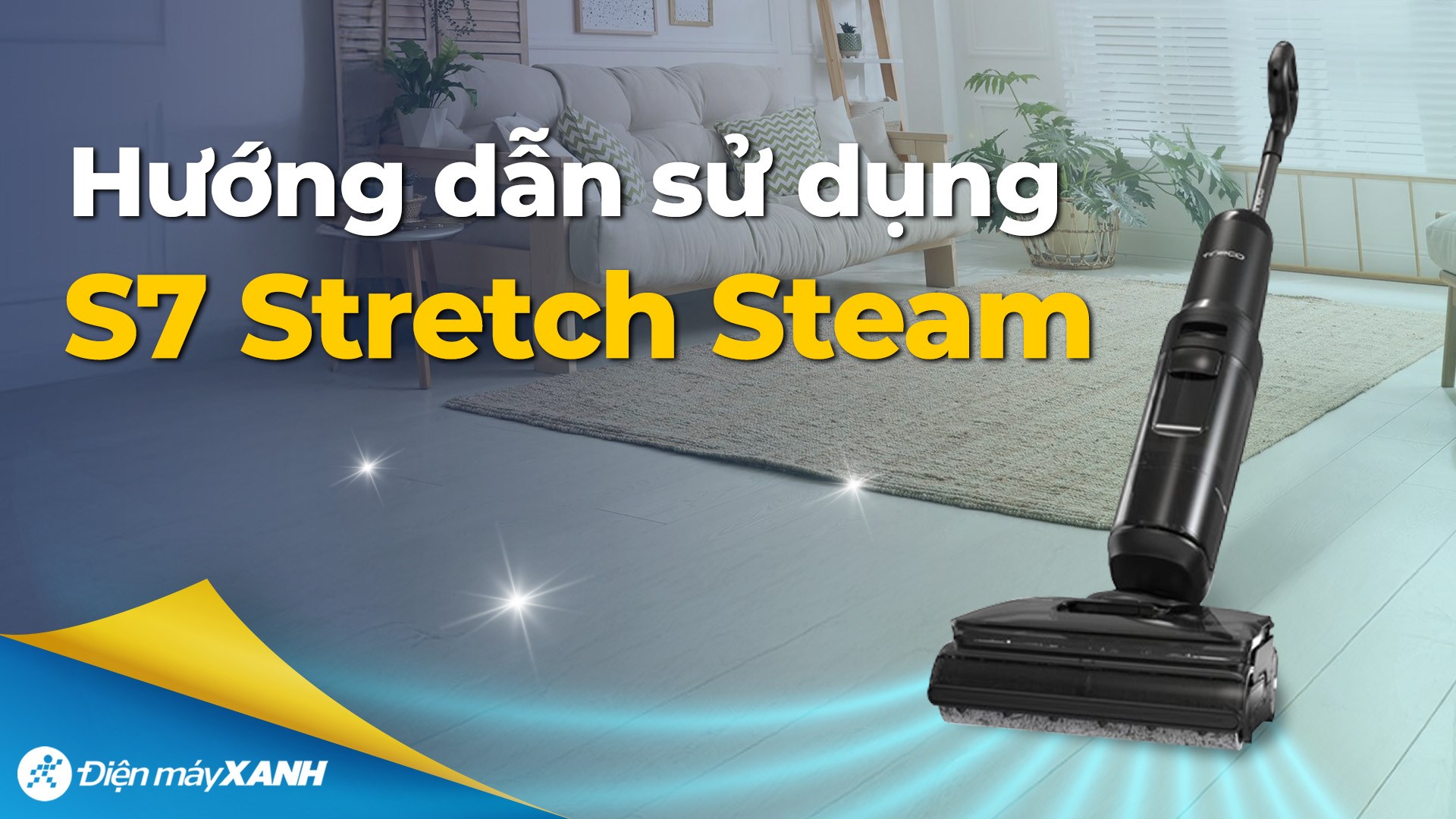 Máy hút bụi lau nhà Tineco Floor One S7 Stretch Steam